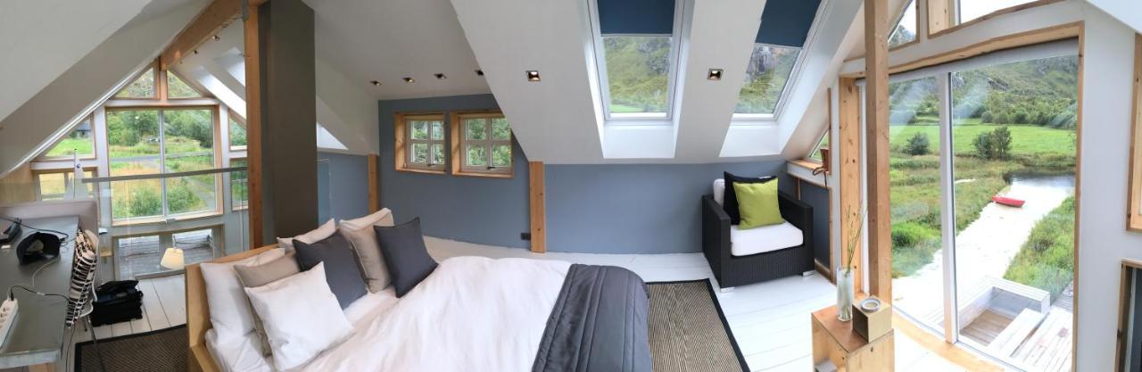 Lofoten Fjord Lodge Saupstad  Extérieur photo