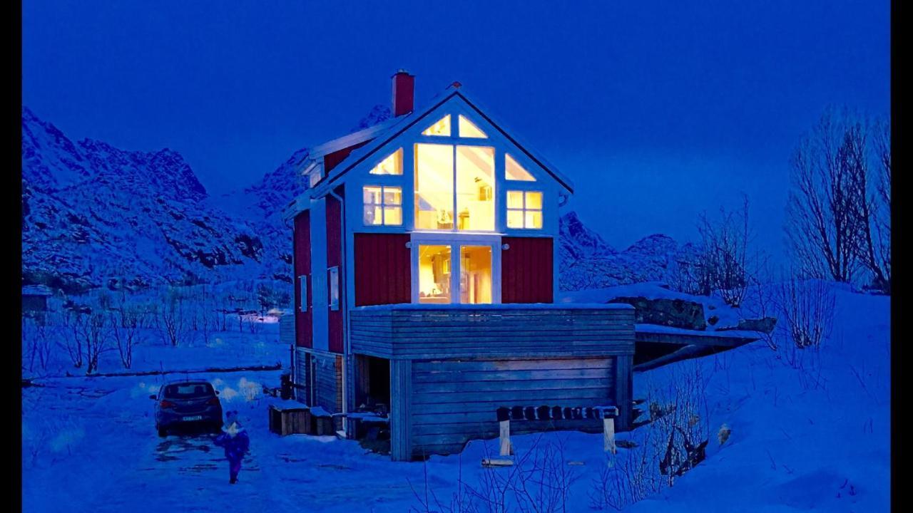 Lofoten Fjord Lodge Saupstad  Extérieur photo